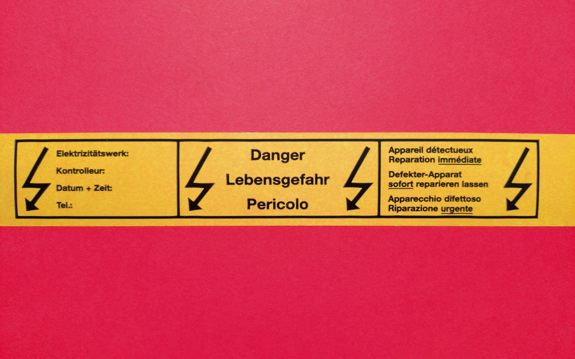 Elektrokontrolle Geräteprüfung nicht bestanden Elektrokontrolle Geräteprüfung nicht bestanden